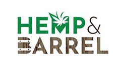 Hemp & Barrel company logo on C-Trax company's webpage