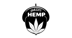 Oak City Hemp company logo on C-Trax company's webpage
